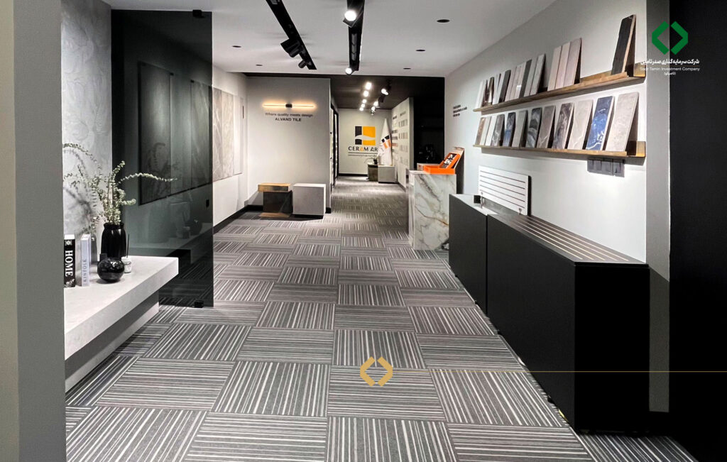 افتتاح شوروم کاشی الوند